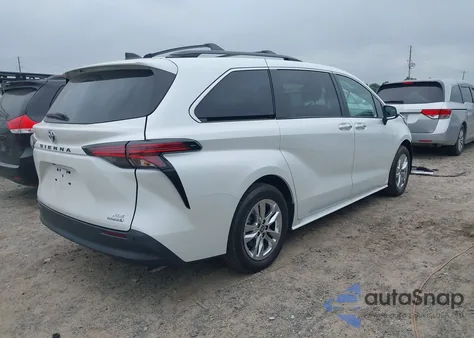 2022 Toyota Sienna Xle z USA, uszkodzony, nr VIN 5TDJRKEC7NS133903